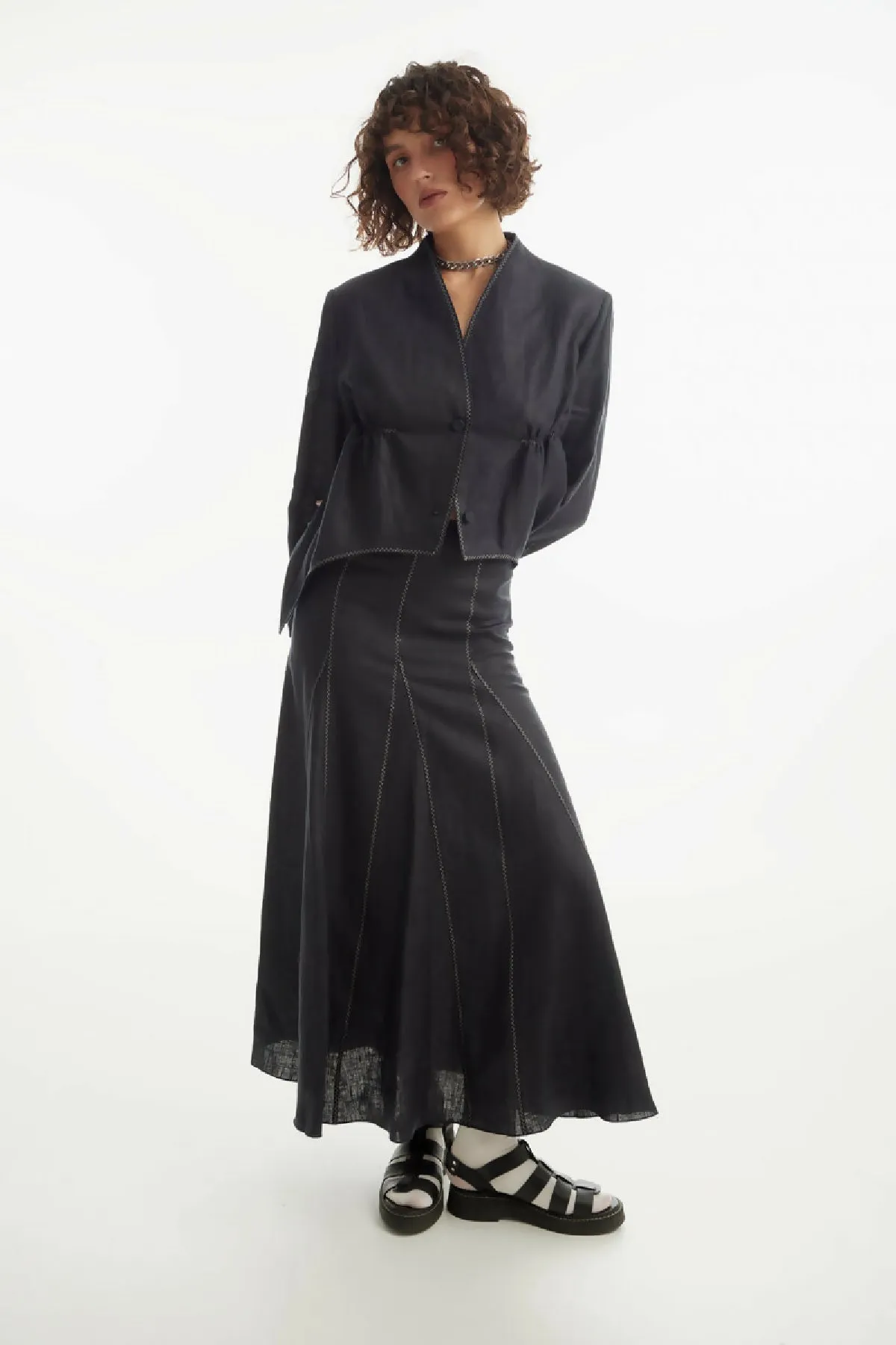 A-line Maxi Skirt