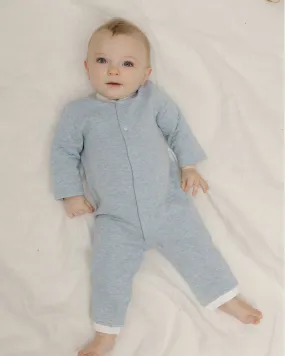 Back Embroidered Double-layered Coverall