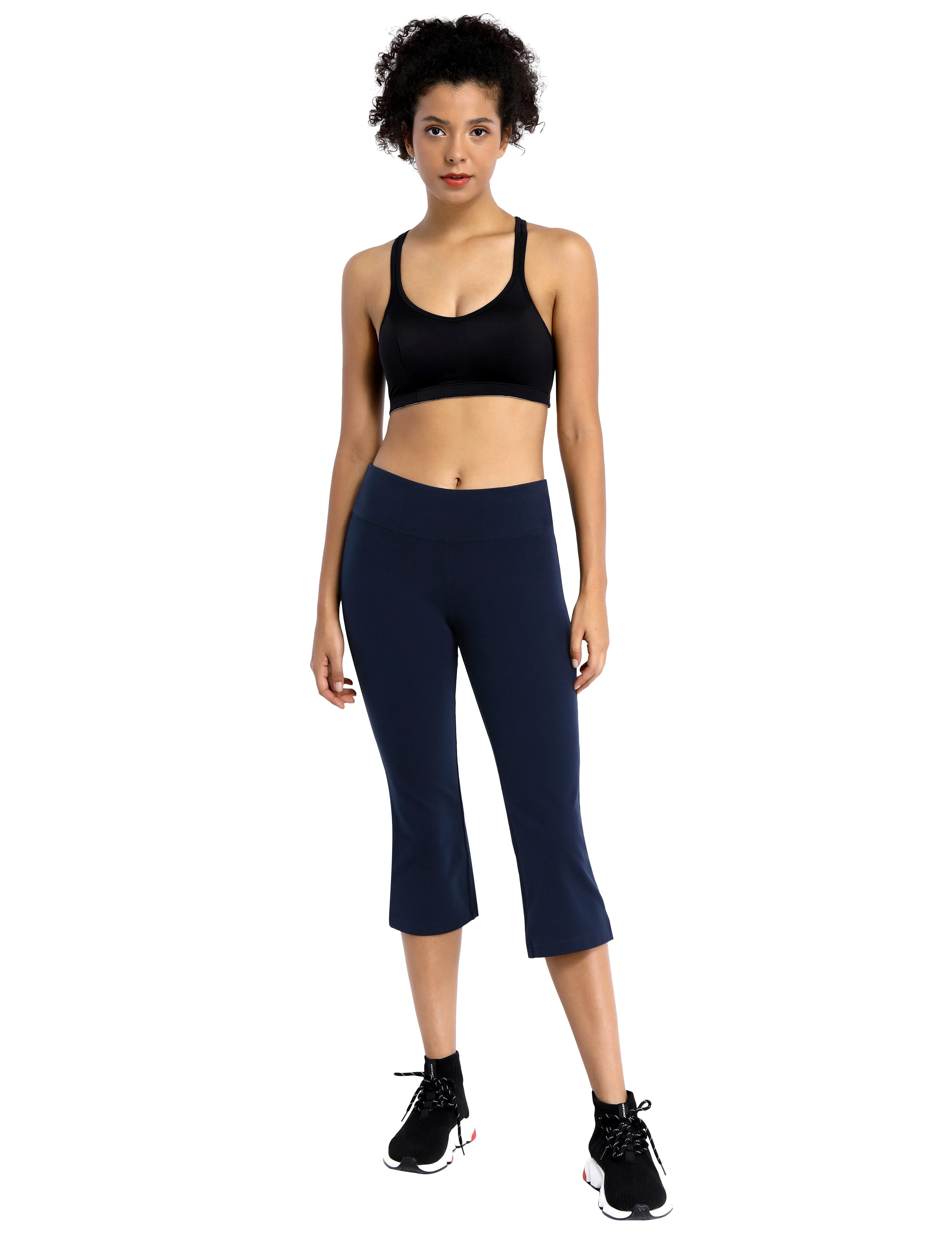BUBBLELIME 90C/10S Bootcut Sweat Pants 21" inseam_yogastudio