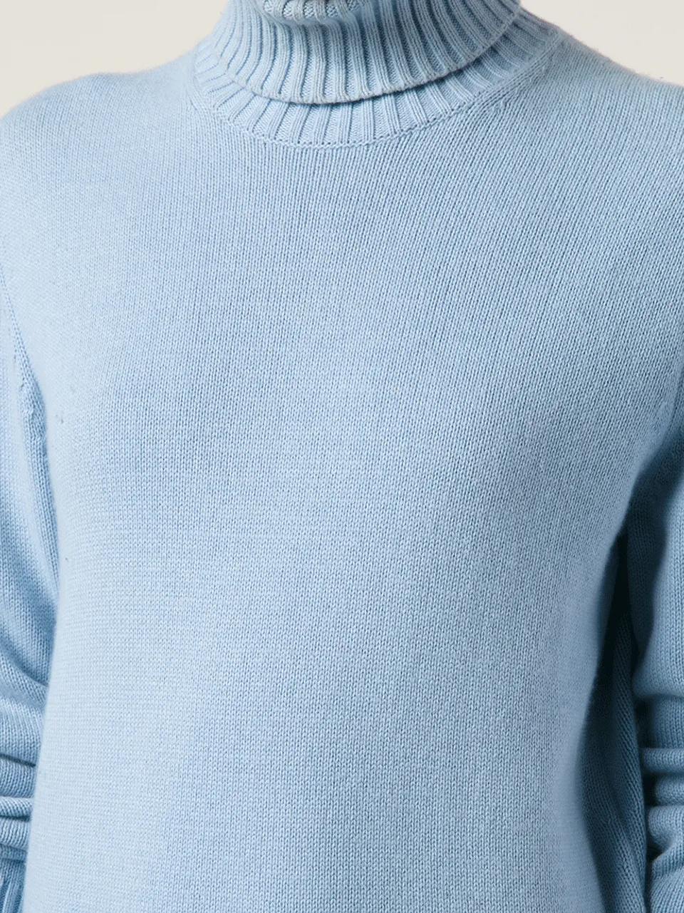 Cotton Cashmere Turtleneck