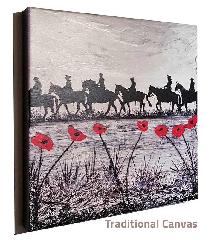 ‘For Heroes And Horses, The Poppies Grow’ - Jacqueline Hurley
