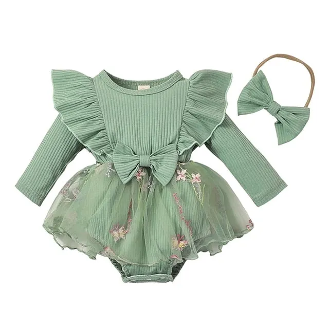 FORGET ME NOT Tulle Romper Dress