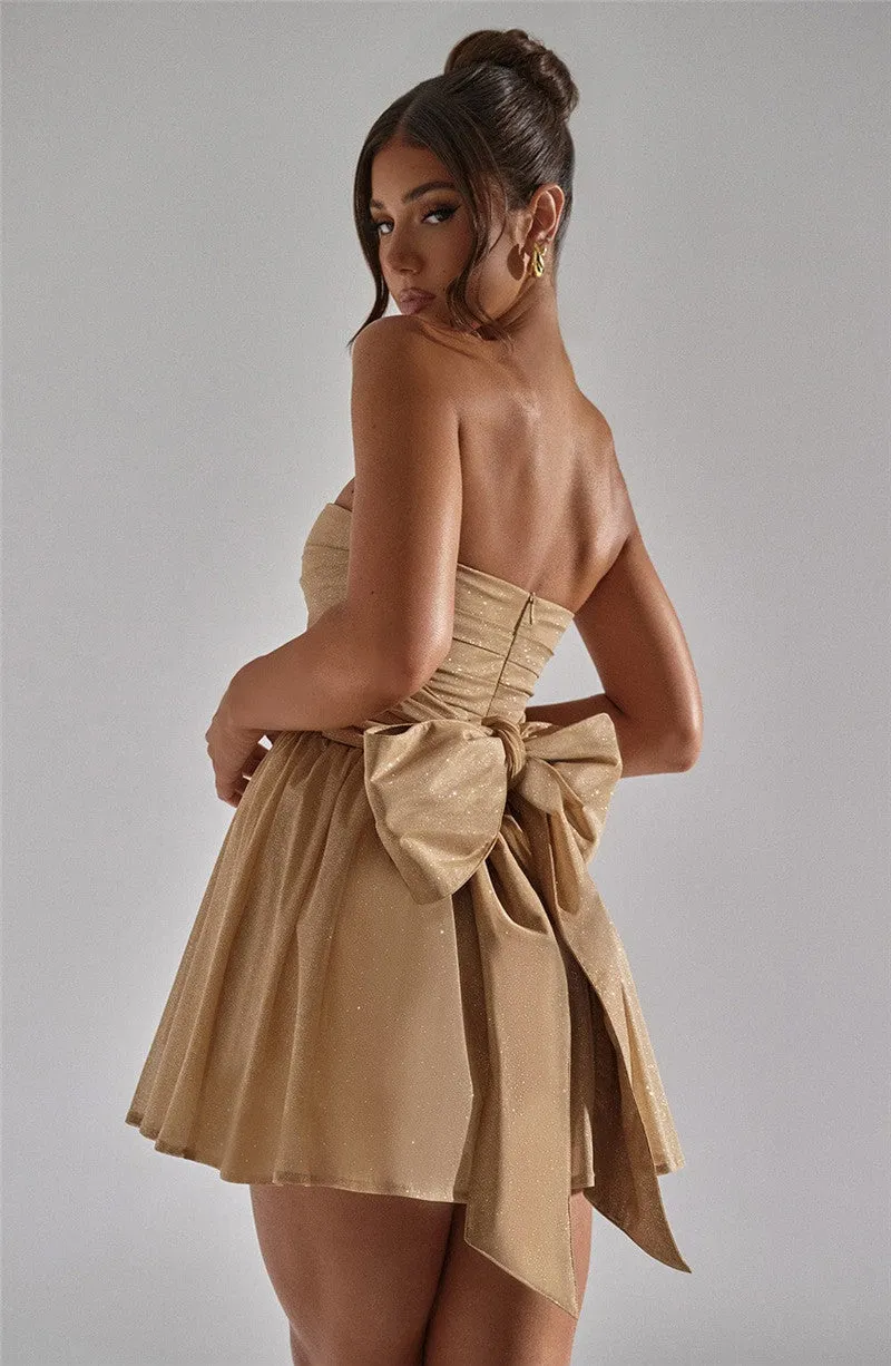 Jessie Strapless Sexy Mini Dress