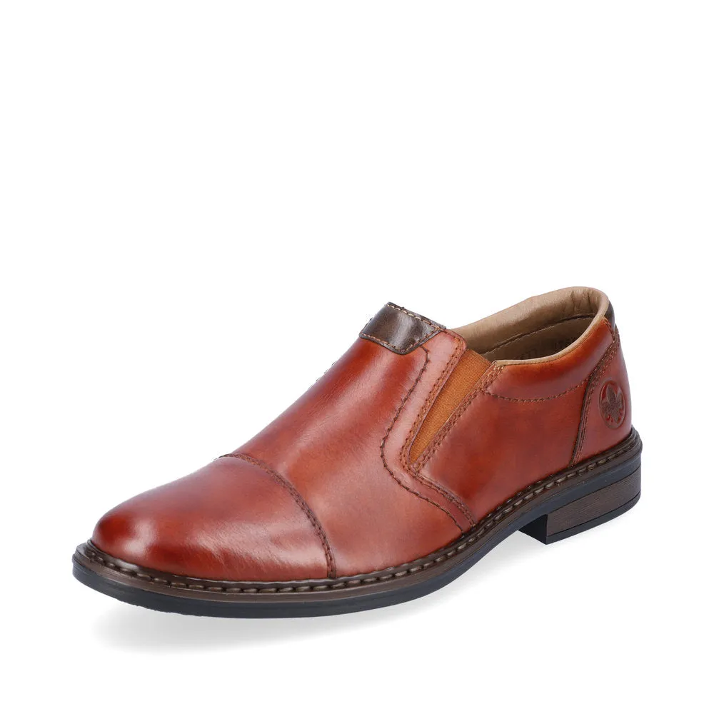 Rieker Men's Slip On Toe Cap Shoe
