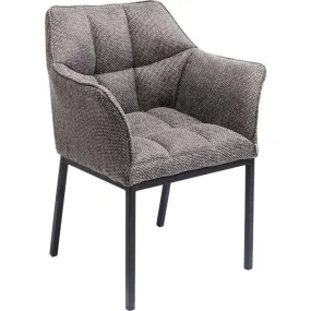 Thinktank Grey Chair with Armrest